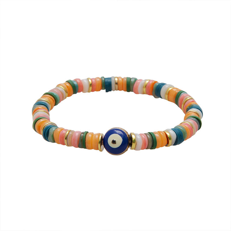 Sunset Gazer Evil Eye Bracelet