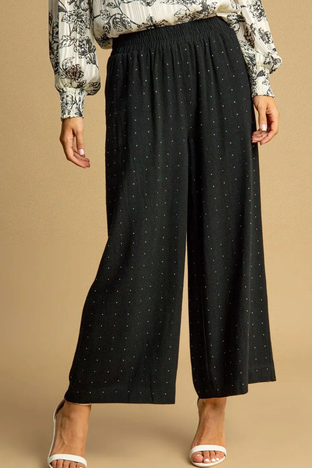 California Coast Sparkle Linen Pants