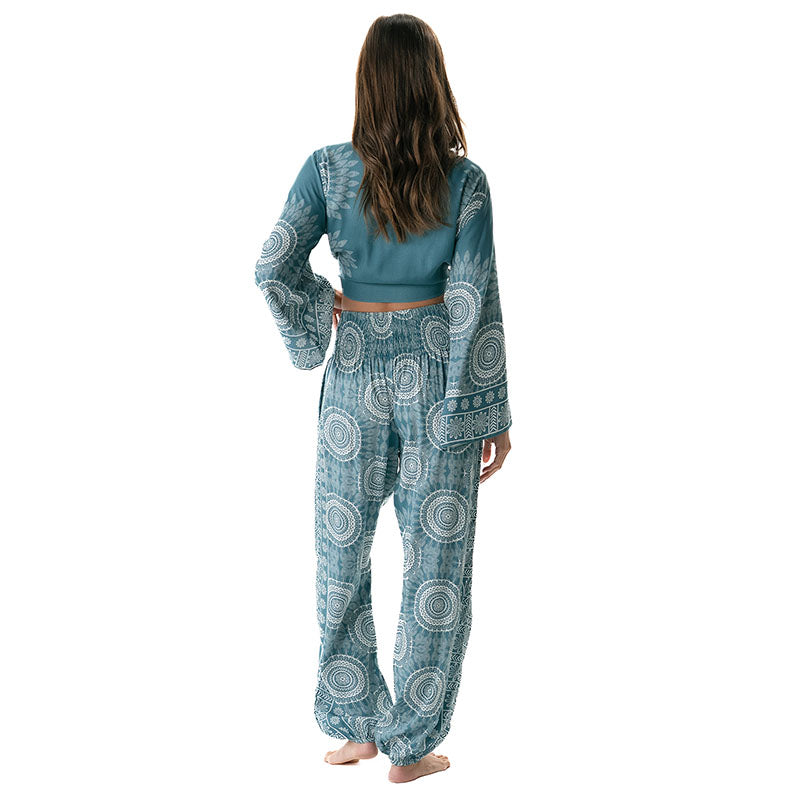 Sapphire Beach Daydreamer Top + Harem Pants Set