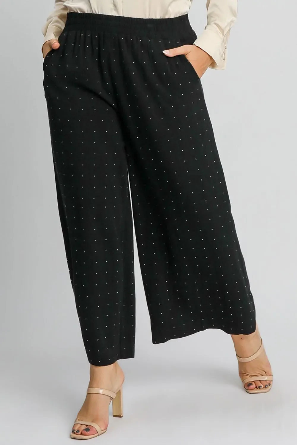 California Coast Sparkle Linen Pants