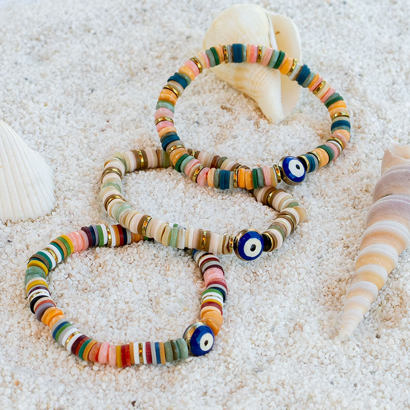 Earth Protector Evil Eye Bracelet