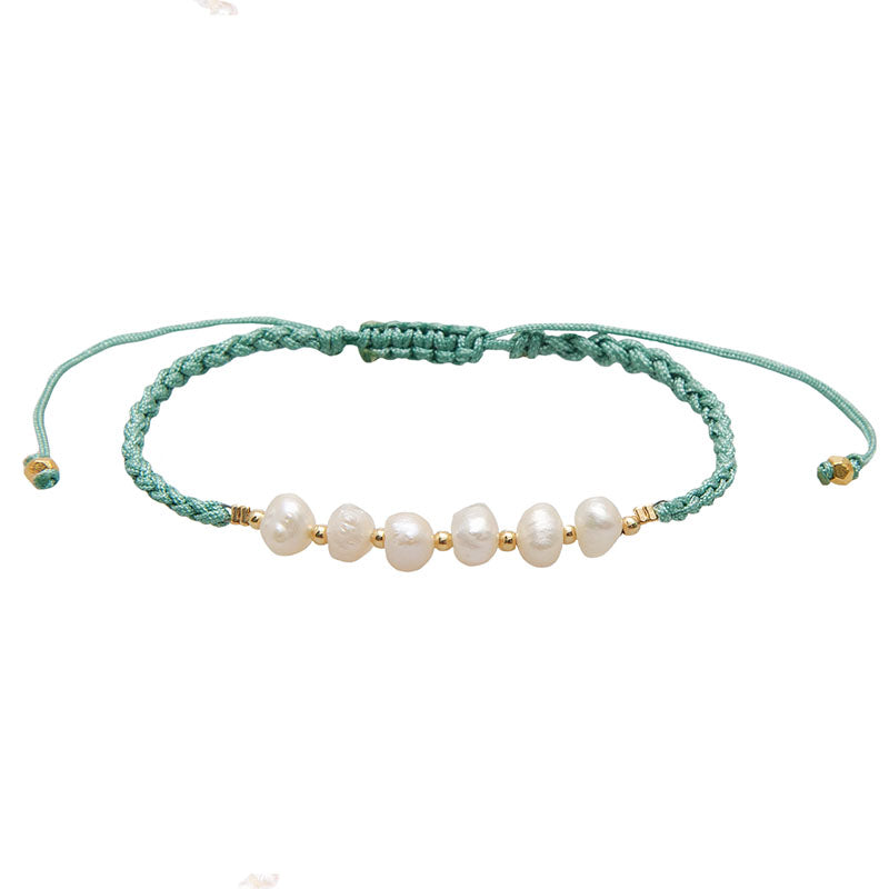 Seafoam Mermaid's Pearl Bracelet