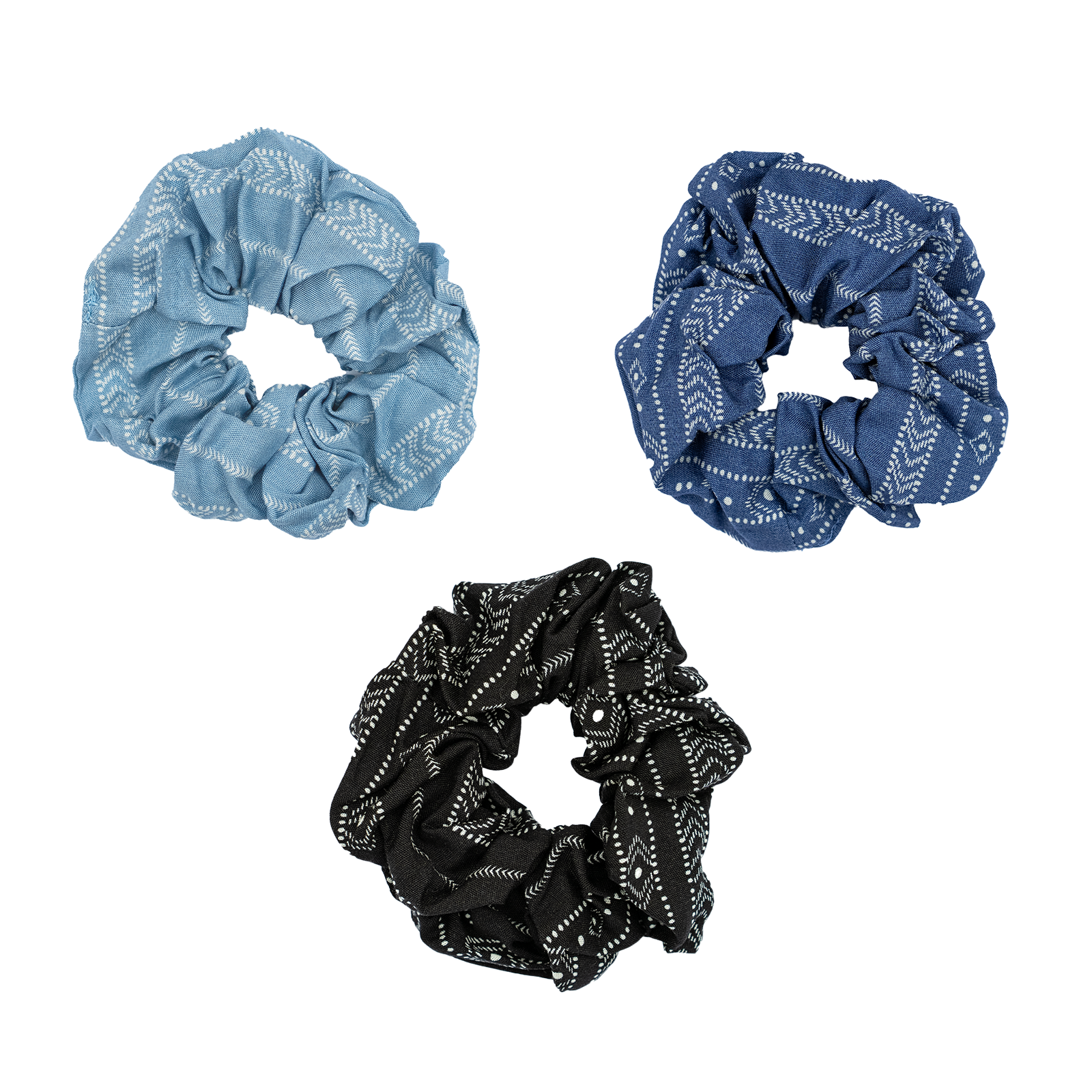 Tribal Scrunchie Pack of 3