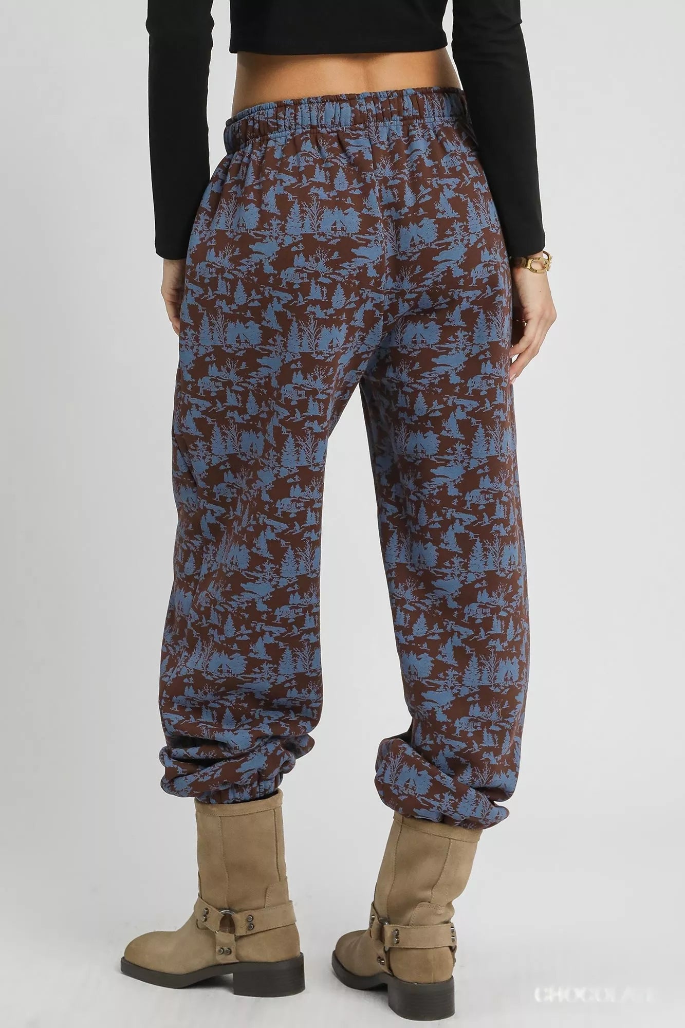 Scenic Views Cotton Mix Casual Sweatpants
