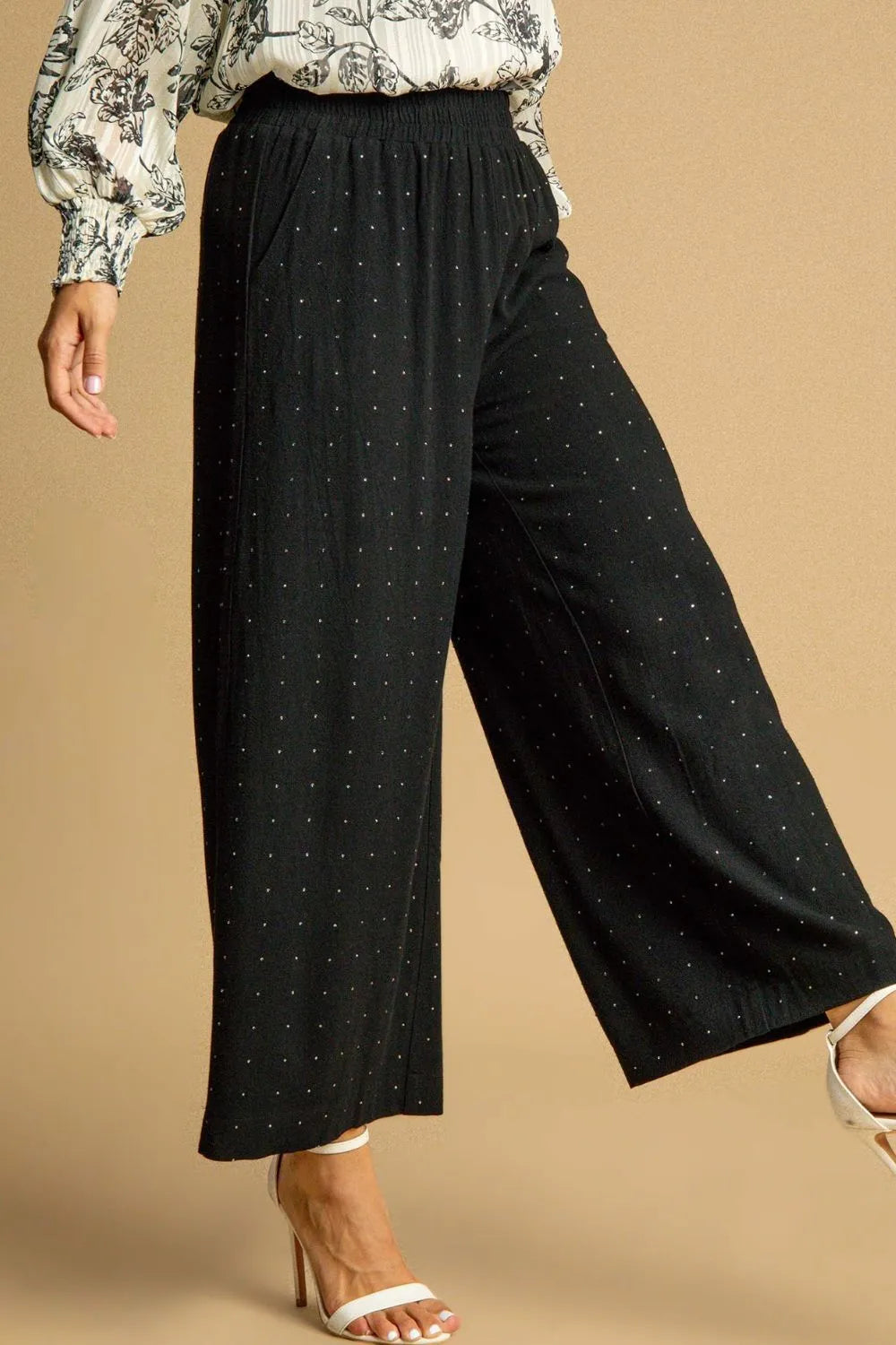 California Coast Sparkle Linen Pants